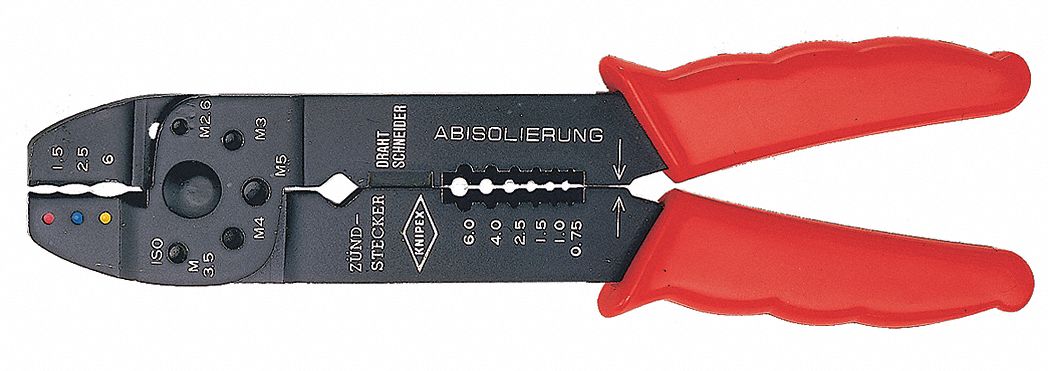 Crimper, Manual Action, 10 to 18 AWG