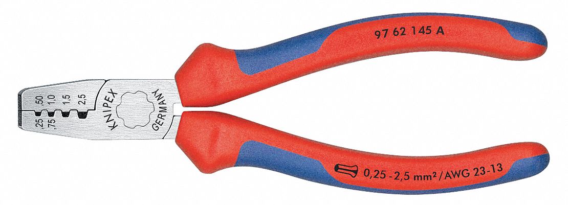 Crimper, Manual, 13-23 AWG, For End Sleeves