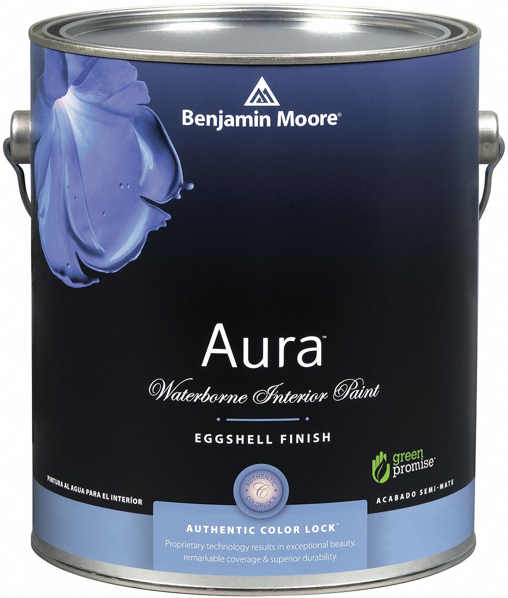 Interior Paint, Eggshell, 1 gal, Linen Whit