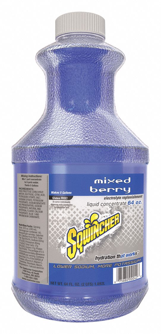 Sports Drink, Bottle, Mixed Berry