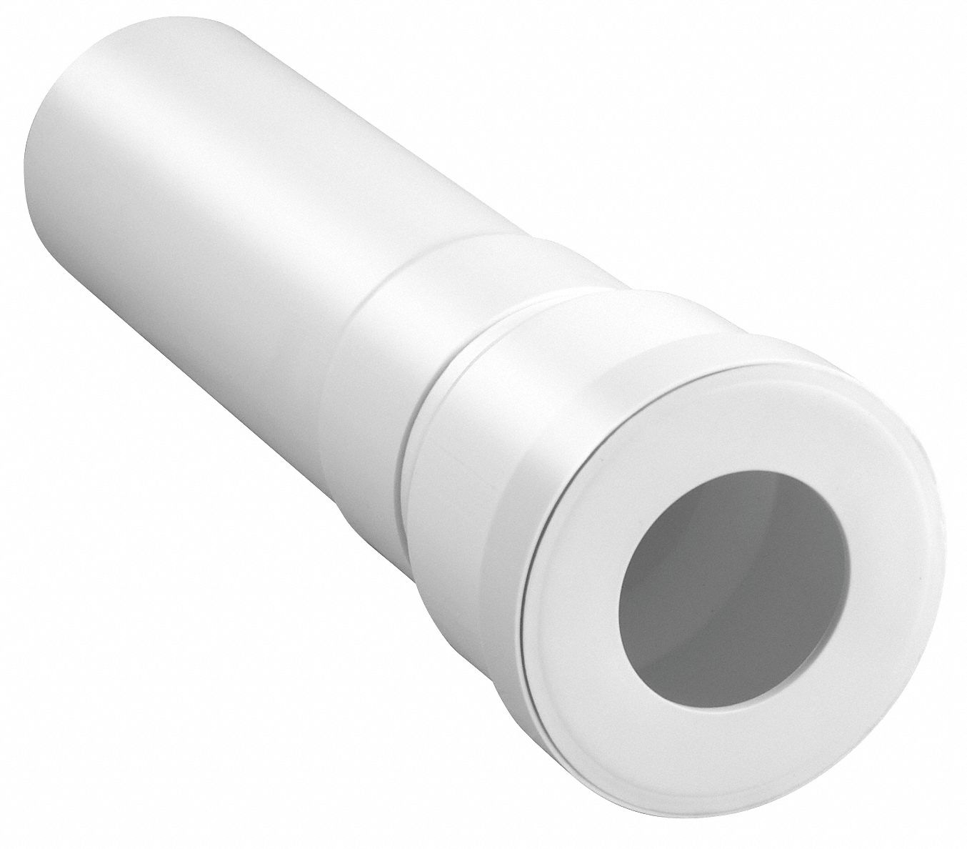 Extension Pipe, 4 In x 16 In, PVC
