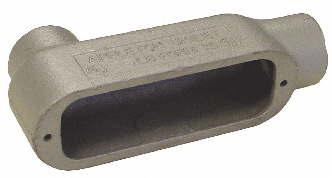 Conduit Body, Style LB, 1In, Mal Iron