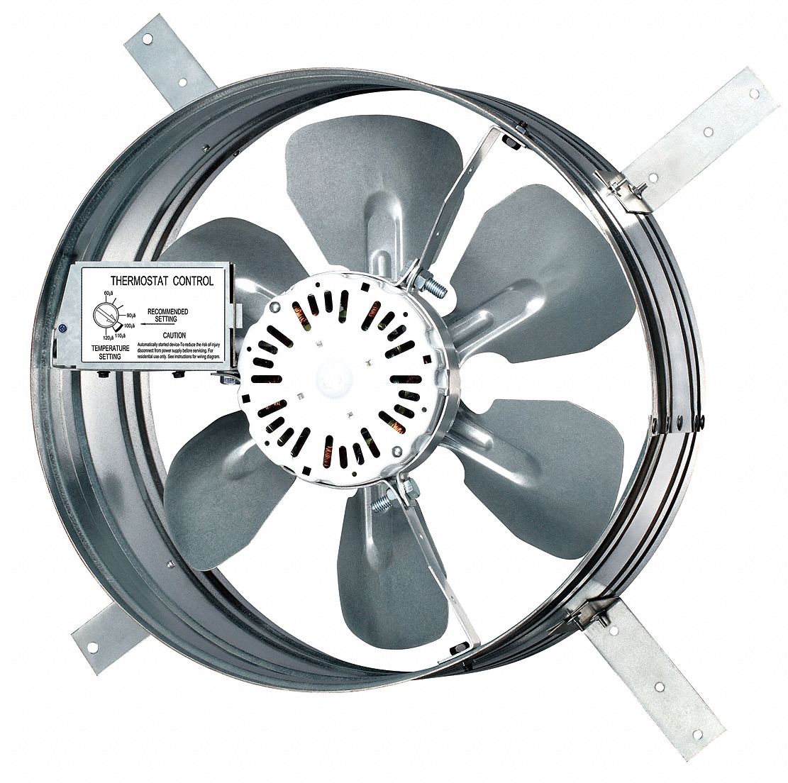 Gable Attic Ventilator, 120V, 1220 CFM