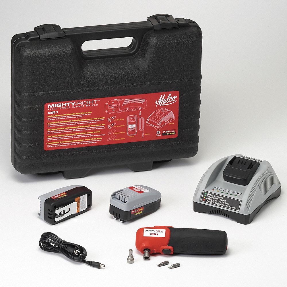 Cordless Impact Driver, Bare Tool, 7.2V