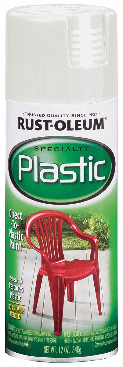 Spray Paint, White, 12 oz.