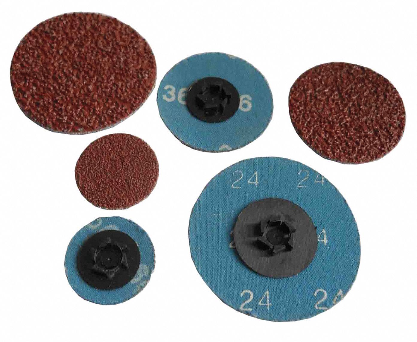 Cloth Disc, 1.5 D, 240 Grit, PK100