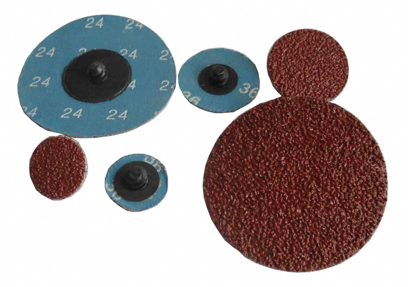 Cloth Disc, 3 In D, 320 Grit, PK25
