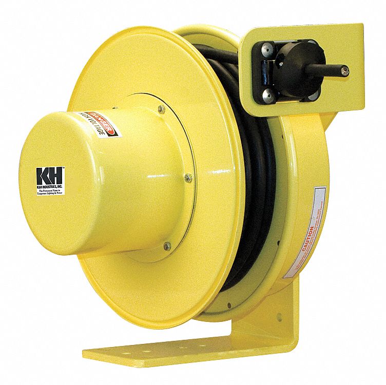 Retractable Cord Reel, 50Ft, 16/4 Cond