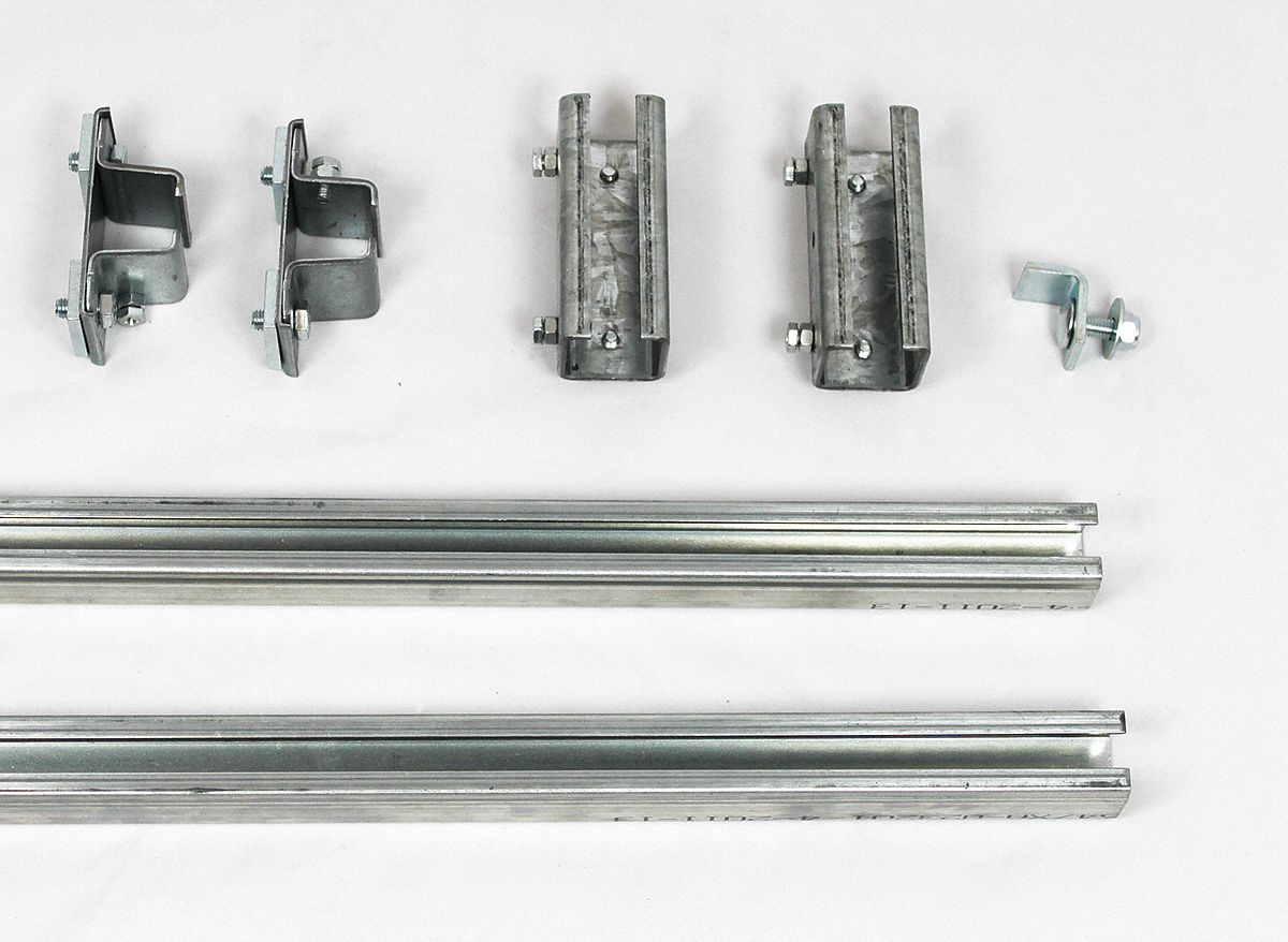 Festoon Track Kit, C-Track, L 40 Ft