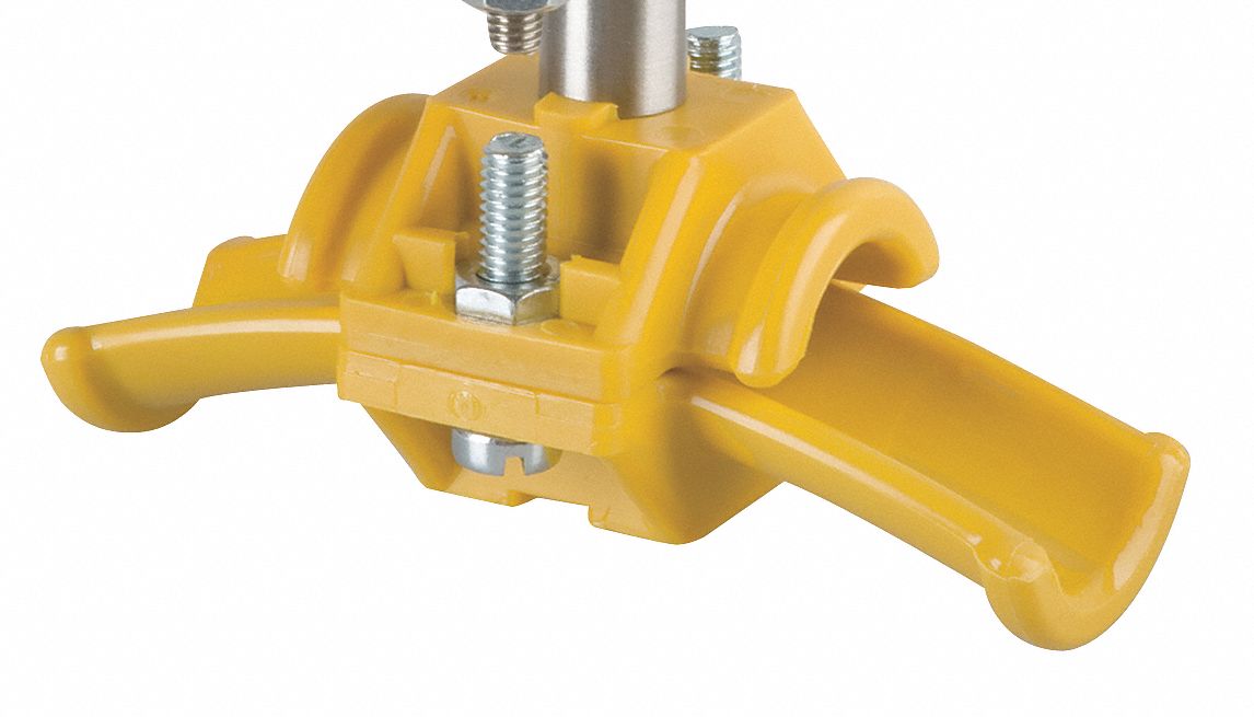 Festoon End Clamp, Small Round Cable