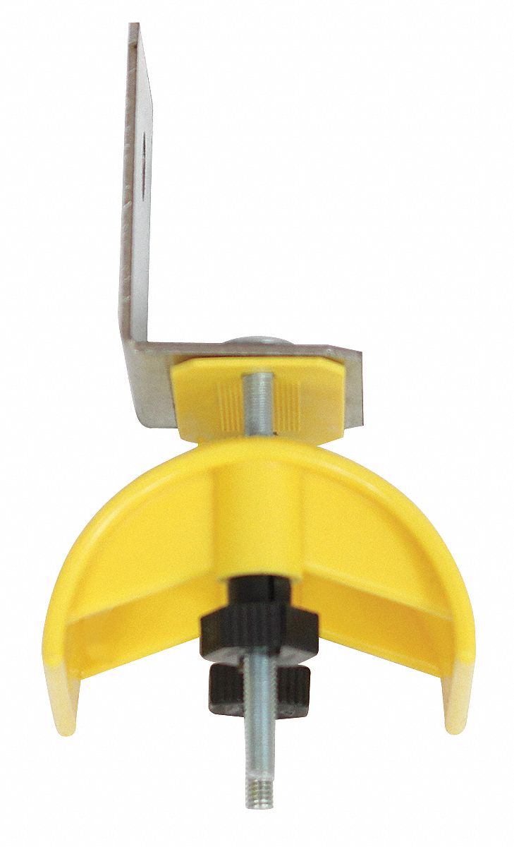 Festoon End Clamp, 1/4 In, Flat