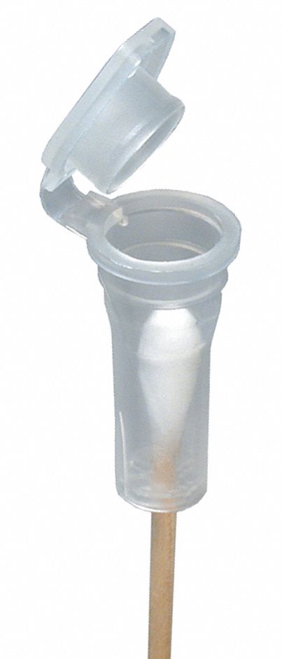Capped Cotton Tip Swab, 6In, PK500