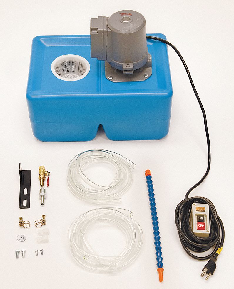 Machine Tool Coolant Pump, 2.4 Gal.