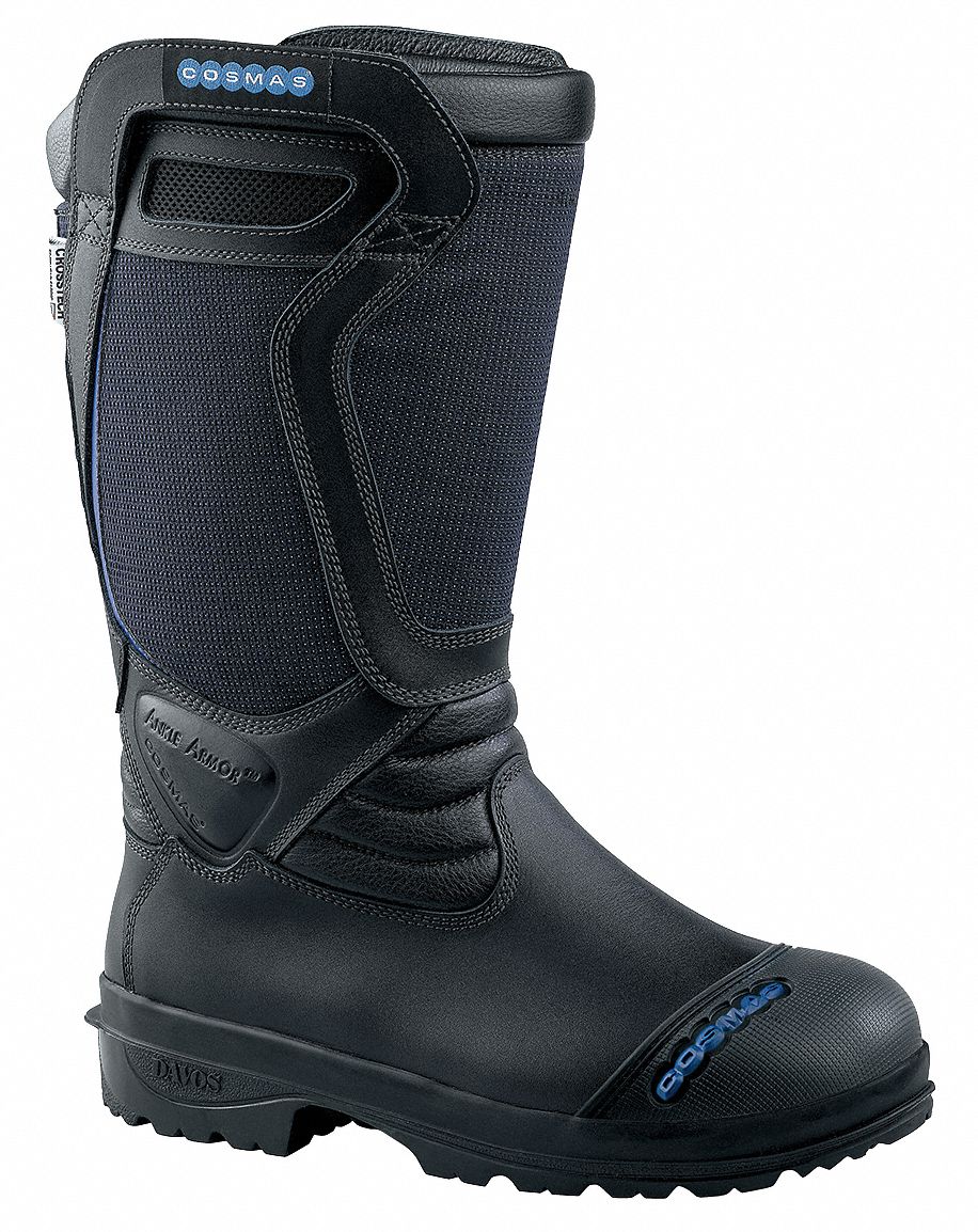 Ins Struct Fire Boots, Mens, 11-1/2M, 1PR