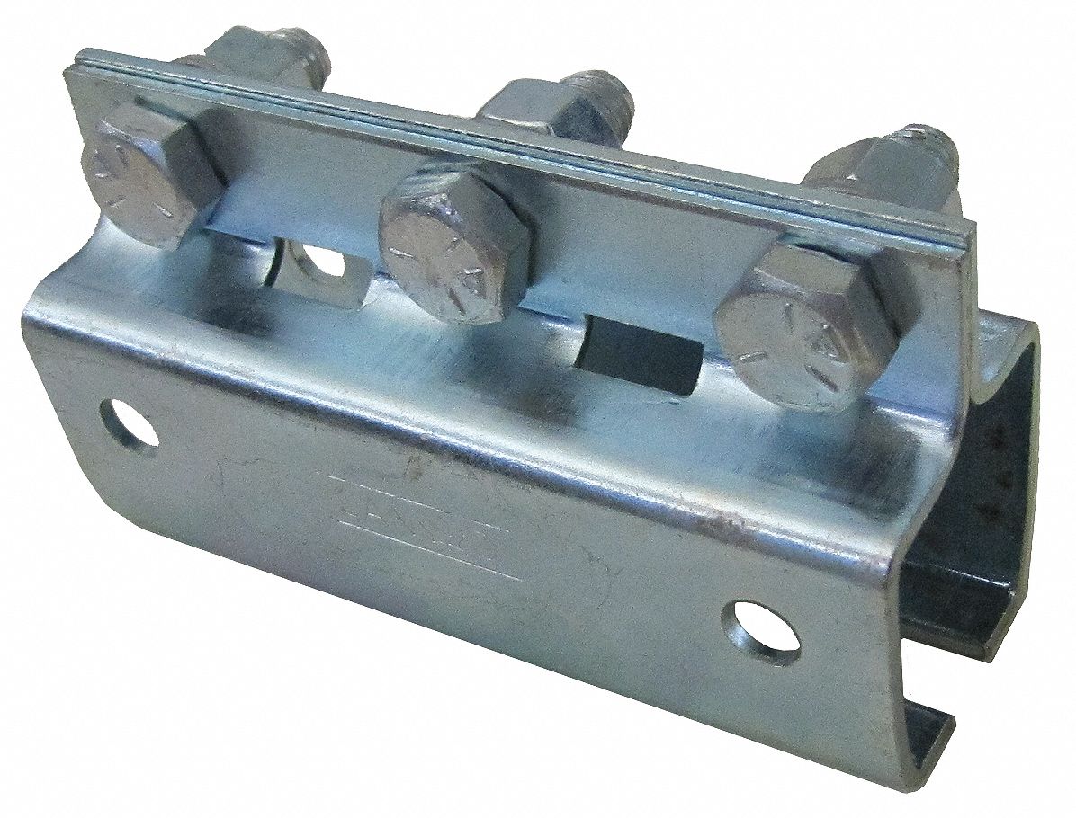 Festoon Track Splice, C-Rail, Flat