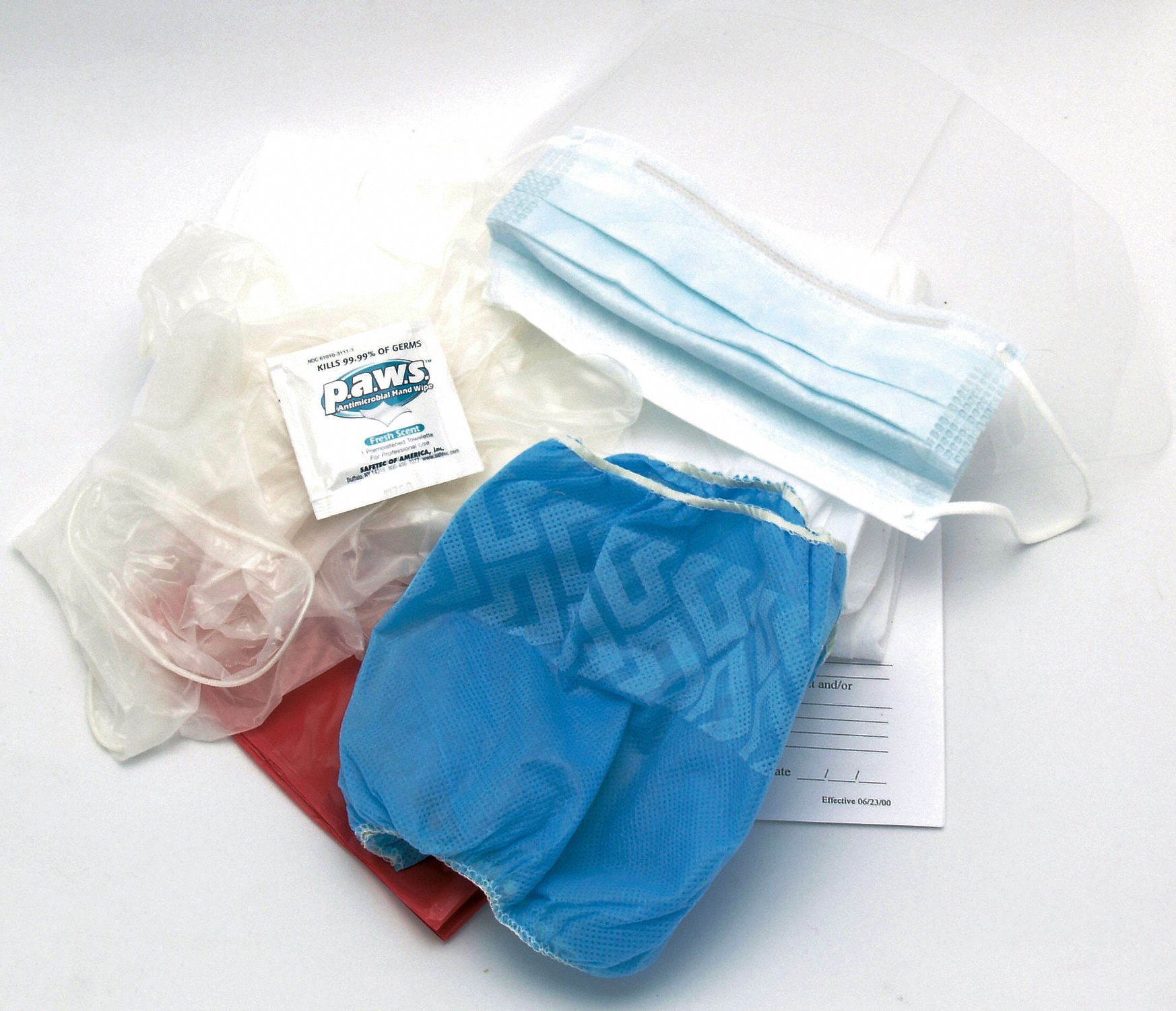 Biohazard Spill Kit, Biohazard Bag