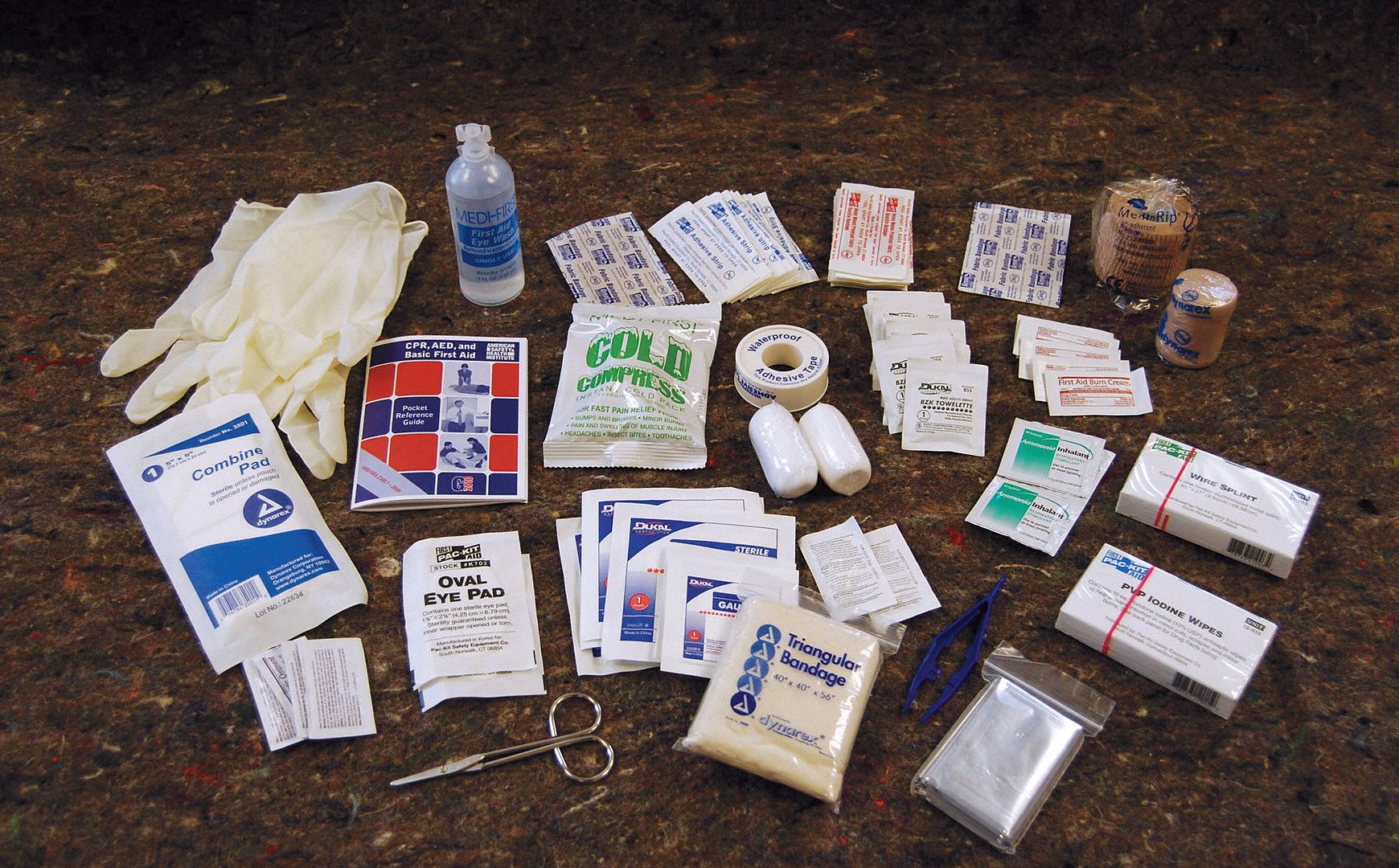 First Aid Kit Refill, Indl, 100 Person