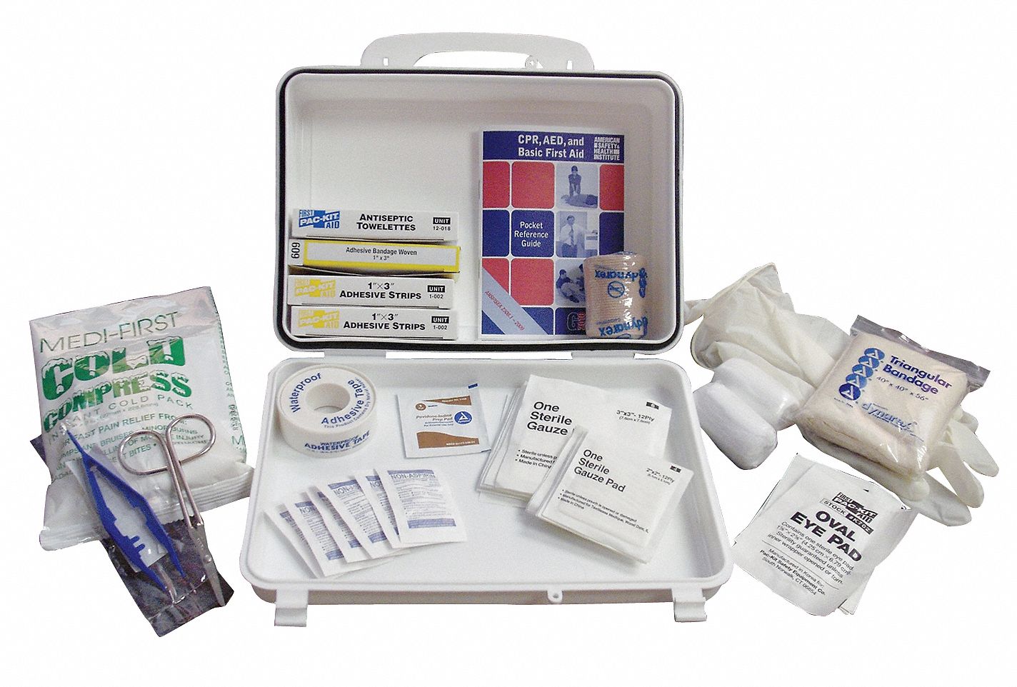 First Aid Kit, Weatherproof, Med, 101 Unit