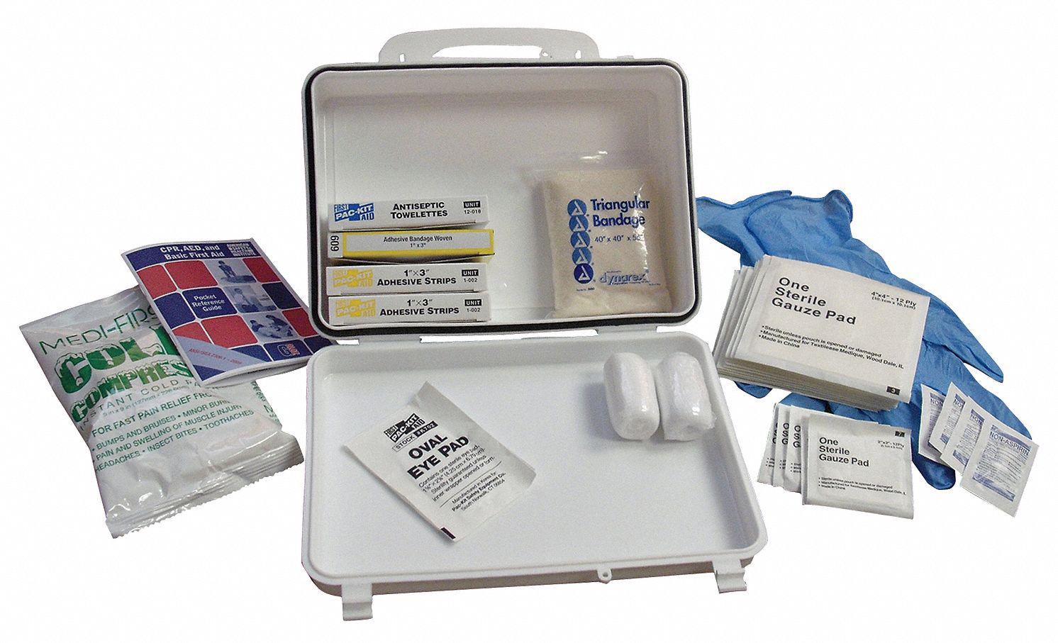 First Aid Kit, Weatherproof, Small, 93 Unit