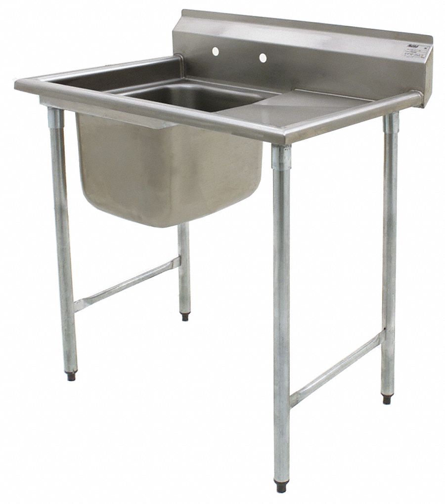 Scullery Sink, Single Bowl, Floor