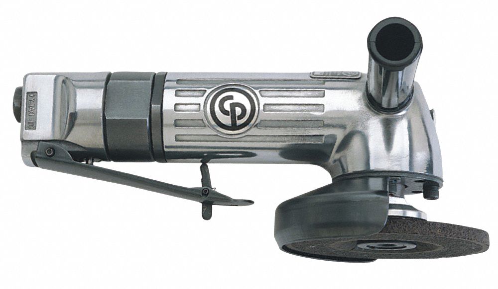 Air Angle Grinder, 12, 000 rpm, 9 In. L