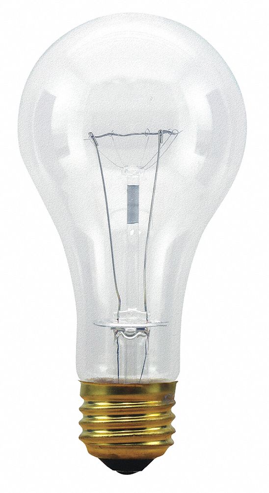 Incandescent Light Bulb, A21, 150W
