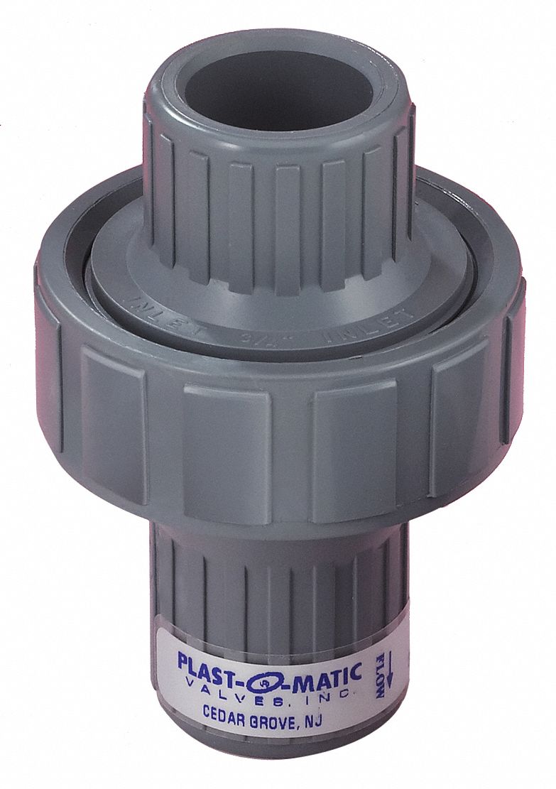 Check Valve, 3/4In FNPT, PVC