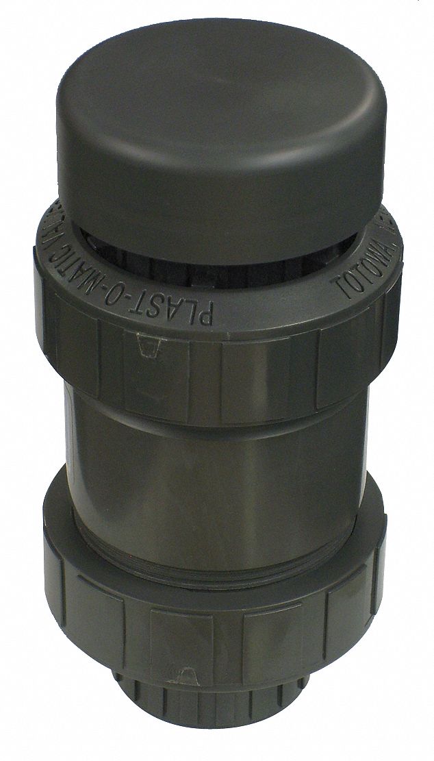 Vacuum Breaker, 2 In., FNPT, PVC, 100 psi