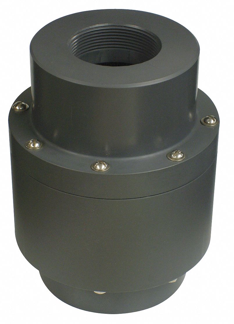 Flow Control Valve, 1/4In FNPT, PVC, 3/4gpm