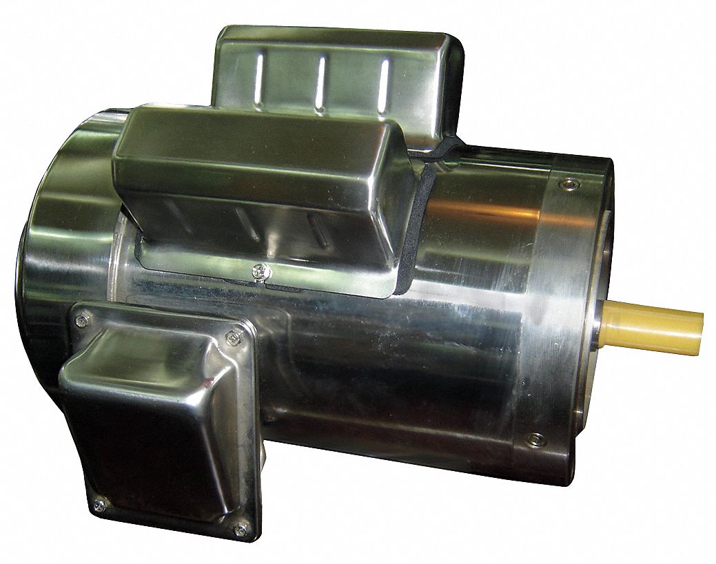 Washdown Mtr, Cap Strt, TEFC, 1.5hp, 1745rpm