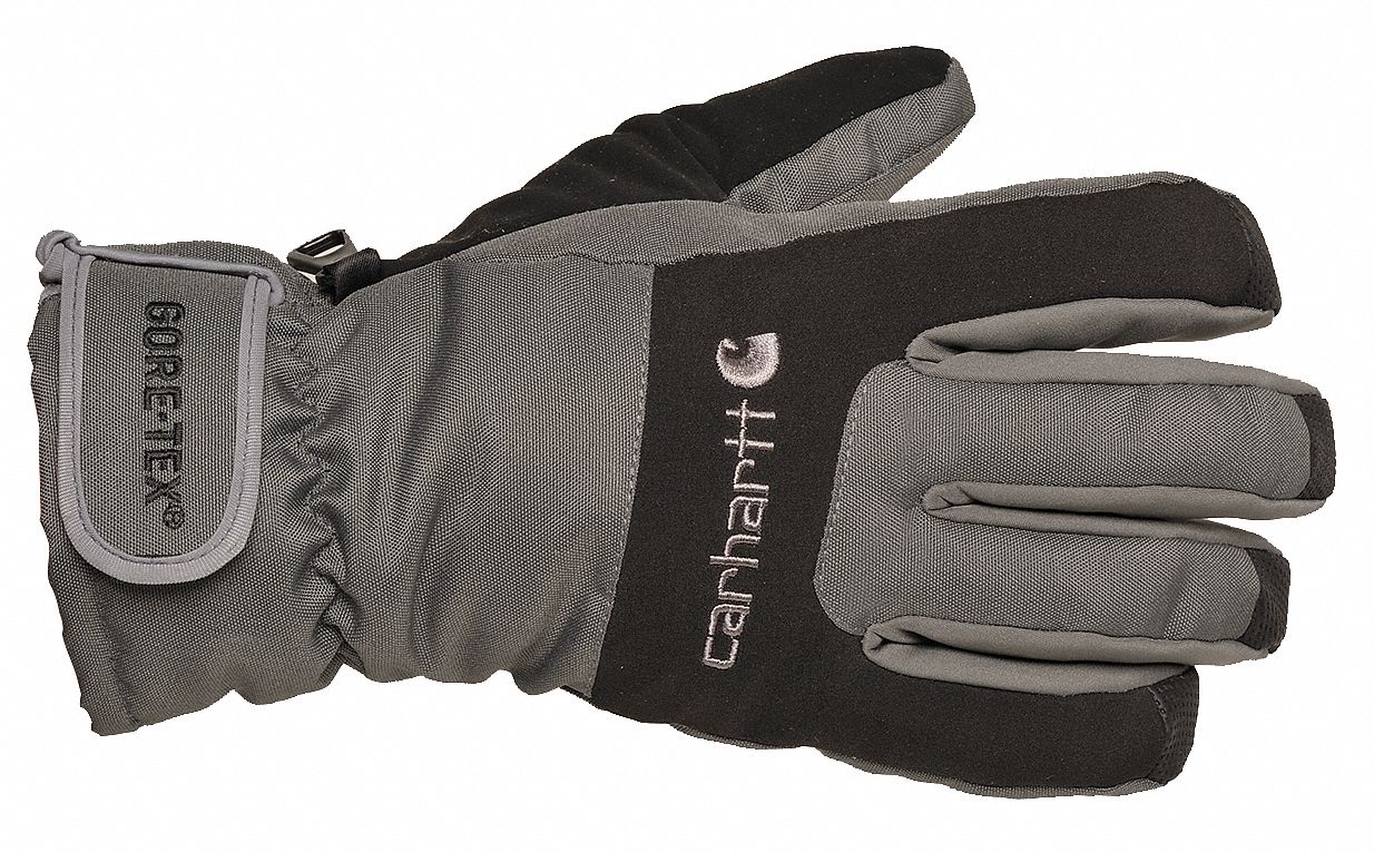 Cold Protection Gloves, XL, Gray, PR