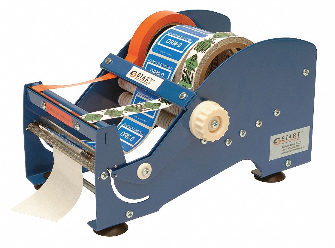 Multi Roll Tape And Label Dispenser, Blue