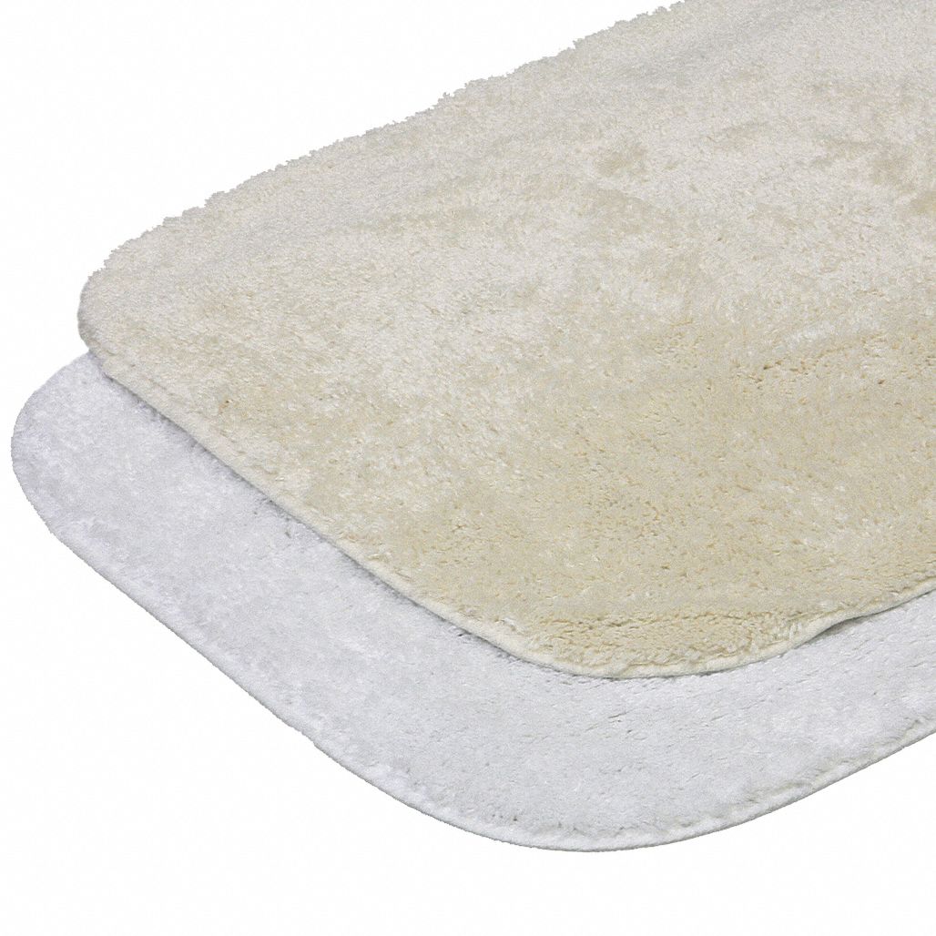 Bath Rug, Oxford, 17x24, 18 oz., White