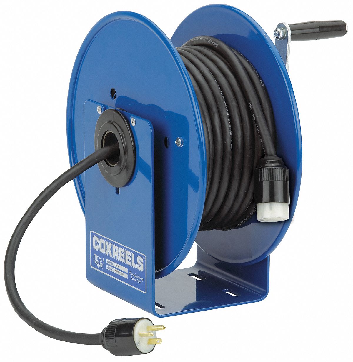 Compact Storage Reel, Hand Crank, No Cord