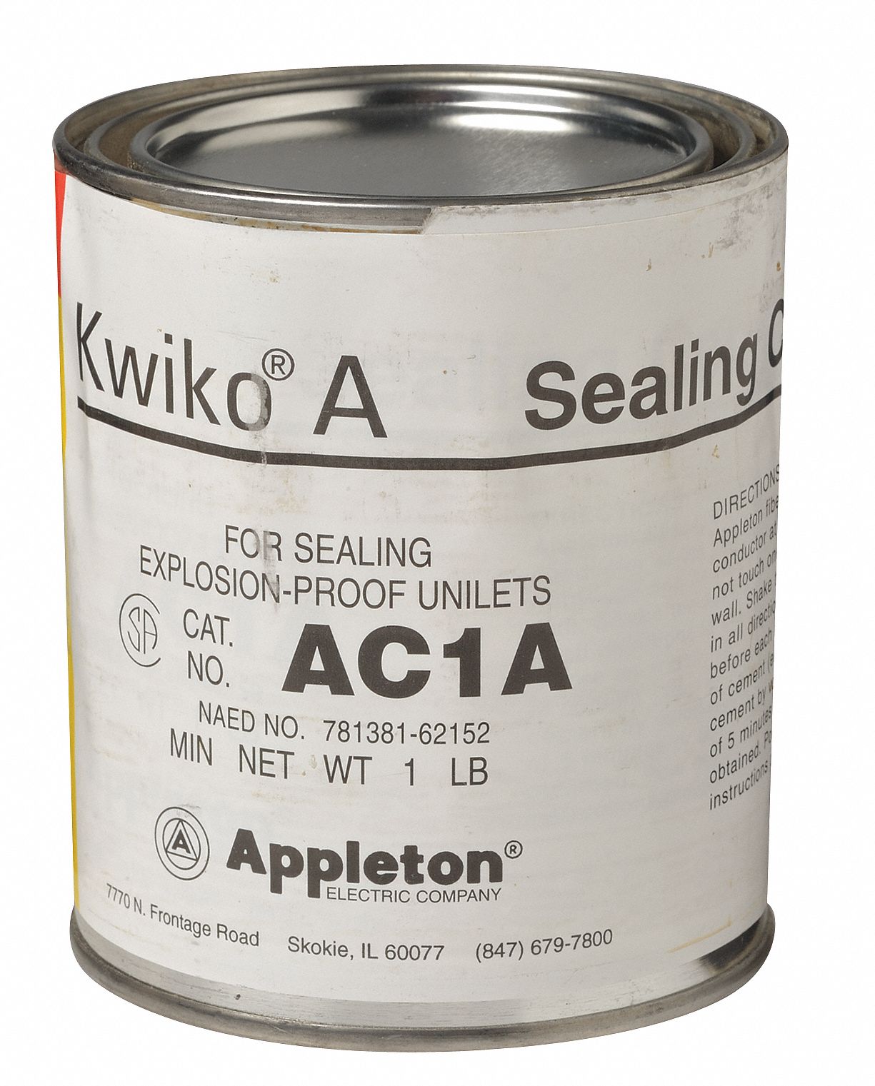 Sealing Cement, 16 Oz