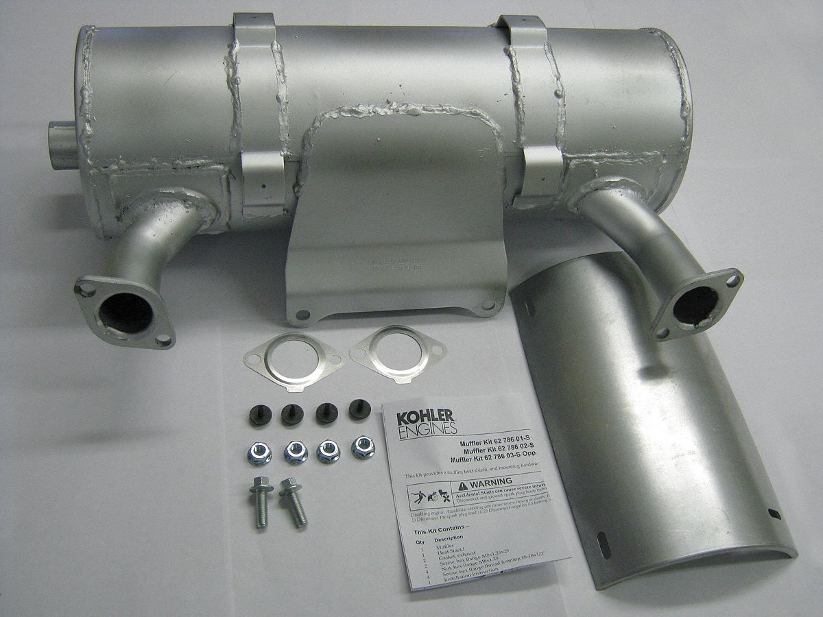 Muffler Kit, For Use With 11K744