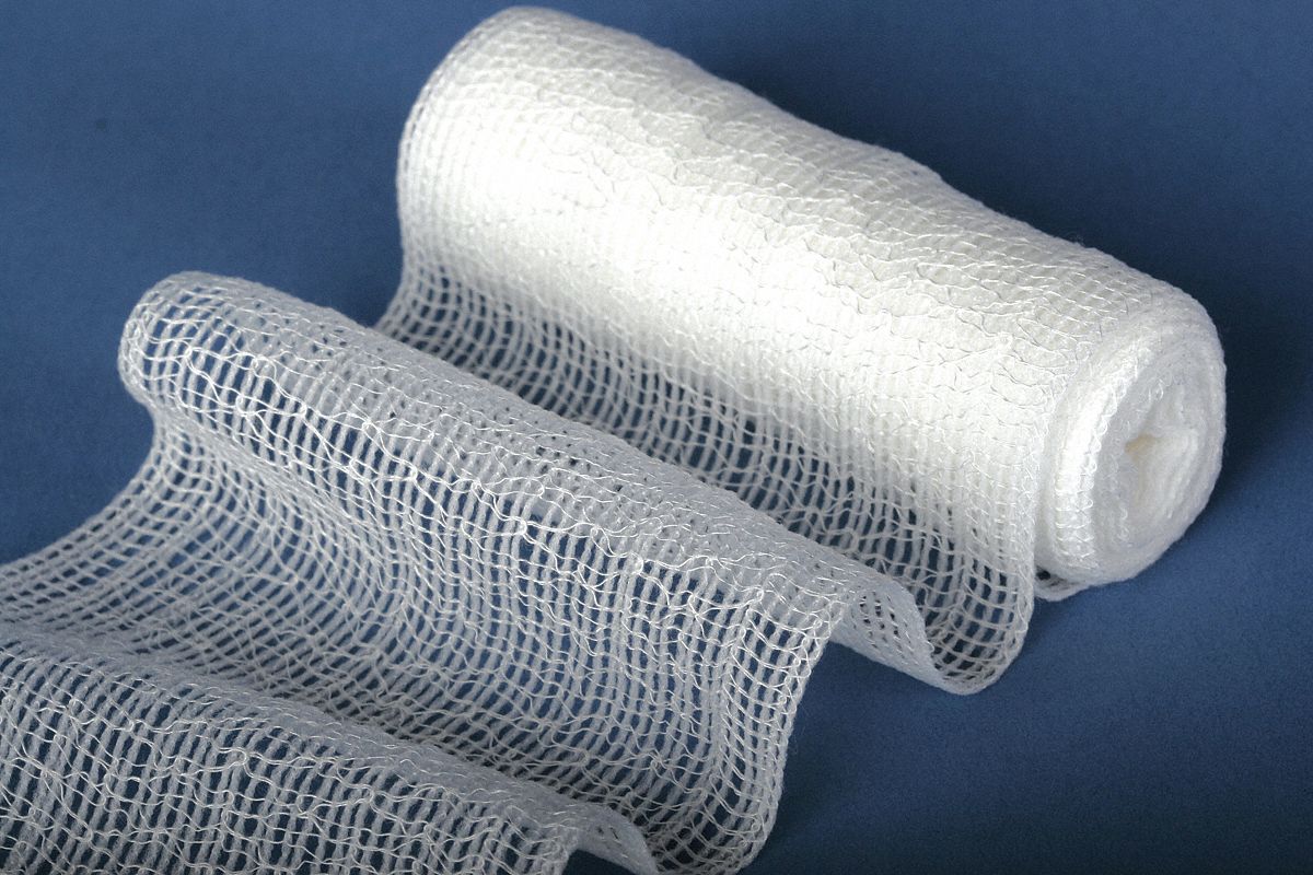 Gauze Bandage, Sterile, 3 In x 75 In, PK 12