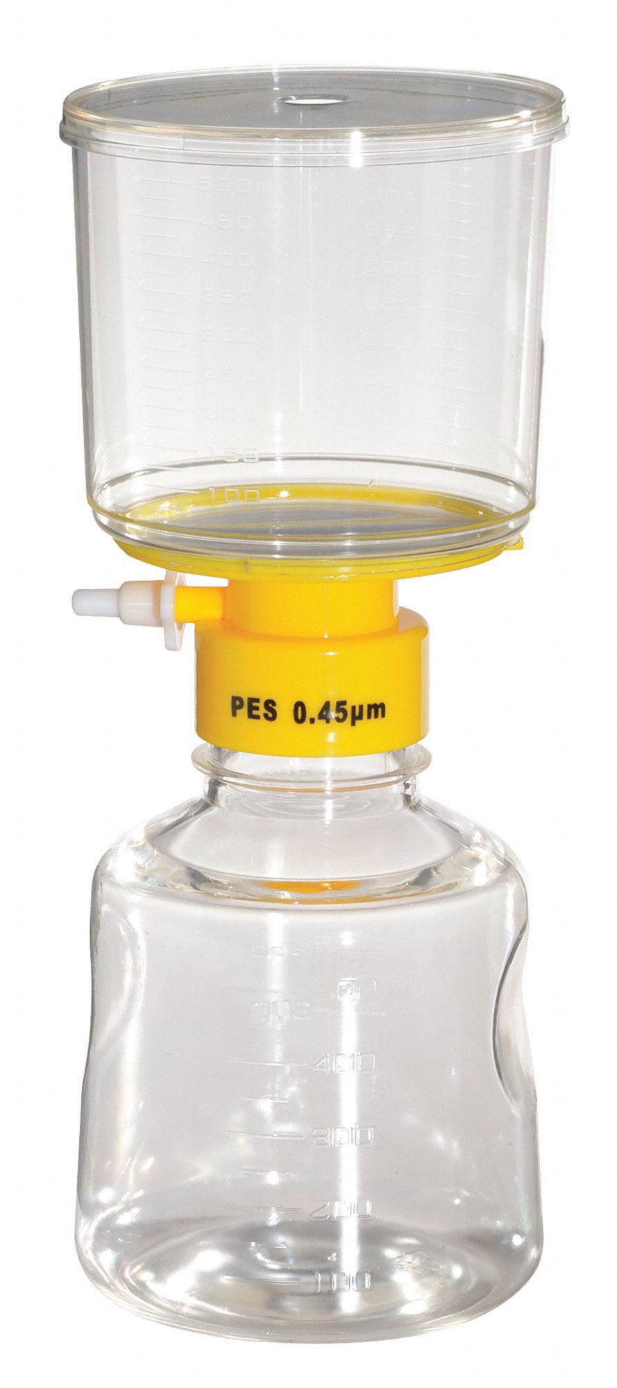 500mL Filter Unit, 0.45um, 75mm, PK12