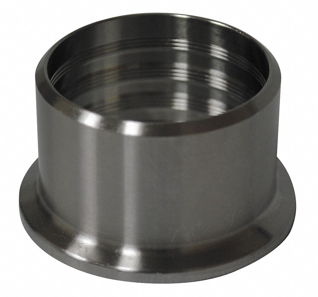 Ferrule, Roll-On, 1-1/2In, Clamp, SS