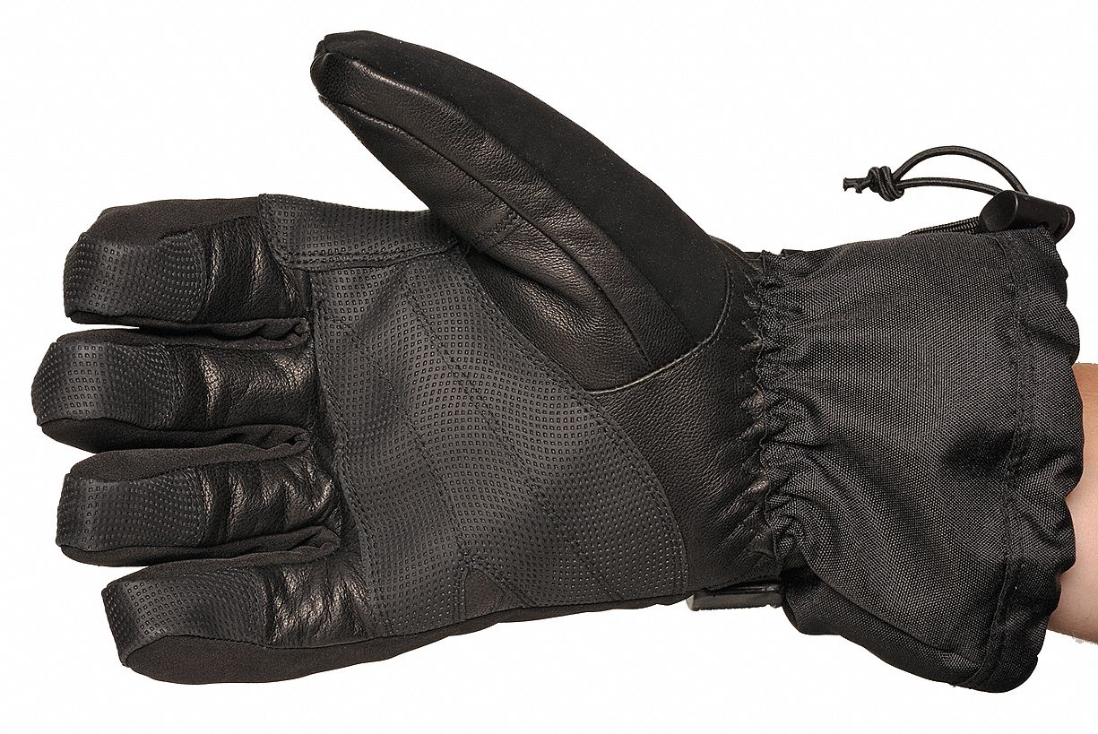 Cold Protection Gloves, XL, Blck/Barley, PR