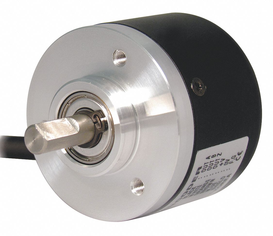 Encoder, Shaft, NPN Open, Dia 6mm, 60 PPR