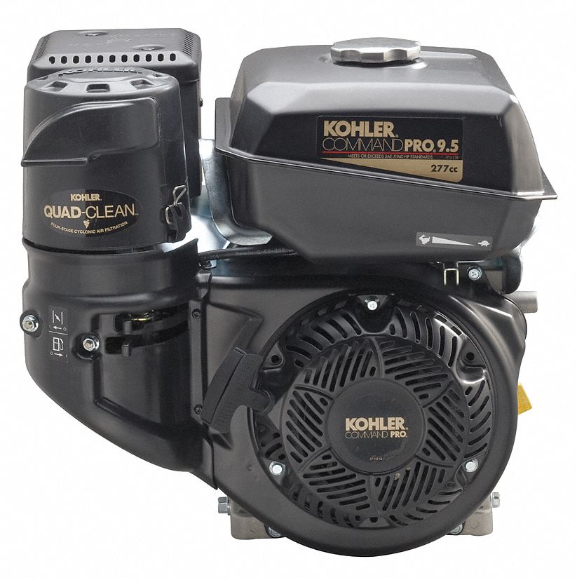 Gasoline Engine, 4 Cycle, 9.5 HP