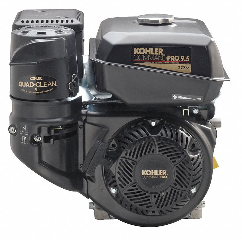 Gasoline Engine, 4 Cycle, 9.5 HP