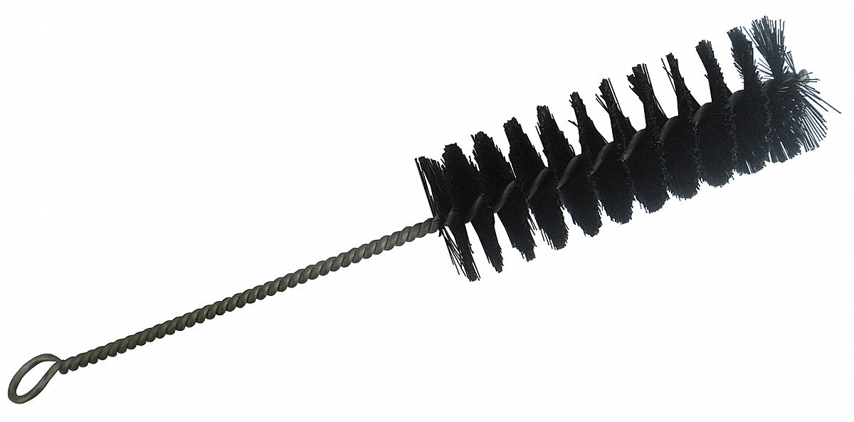 Brush, Nylon, 1-1/4 In Dia