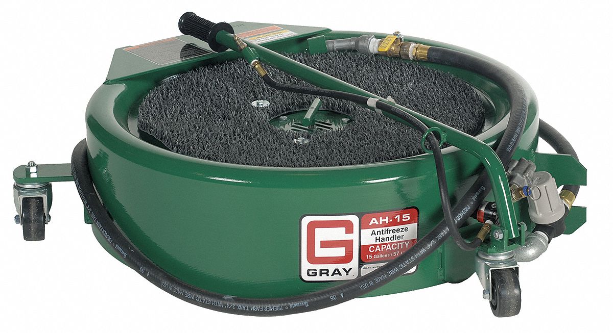 Antifreeze Fluid Handler, 15 Gal, 30In Dia