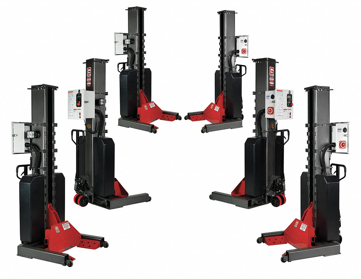 Wireless Lifting System, 48 Tons, 6 Set