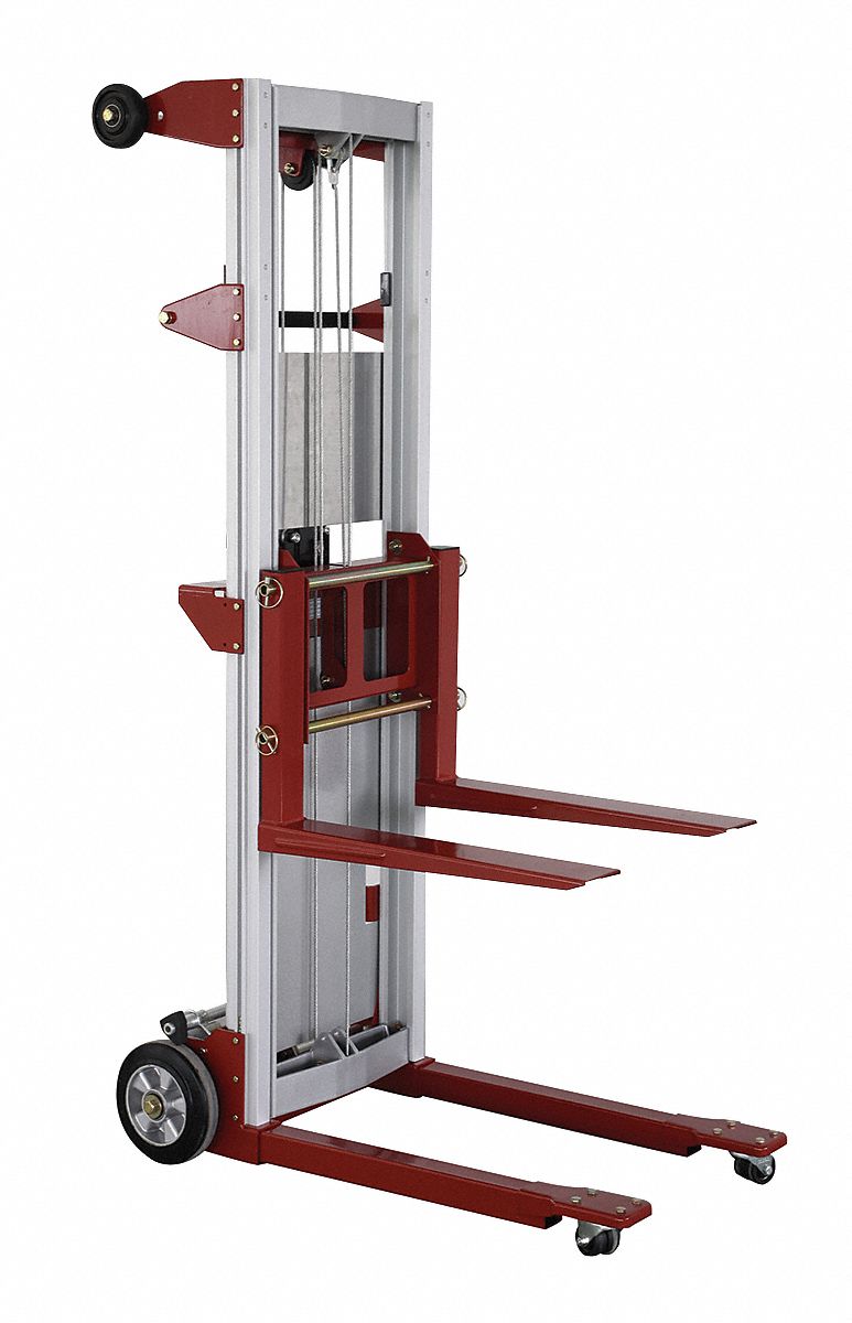 Invertible Fork Material Lift, 400 lb Cap