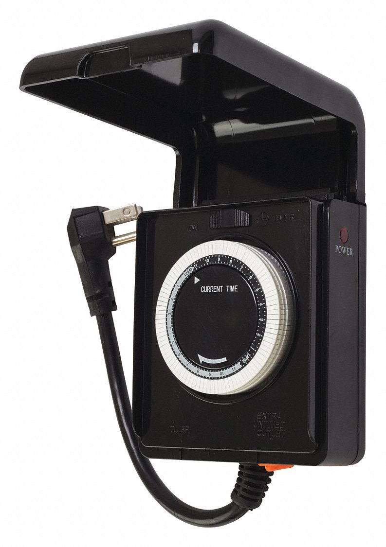 Timer, Outdoor Landscape, 120V, 2 Outlet