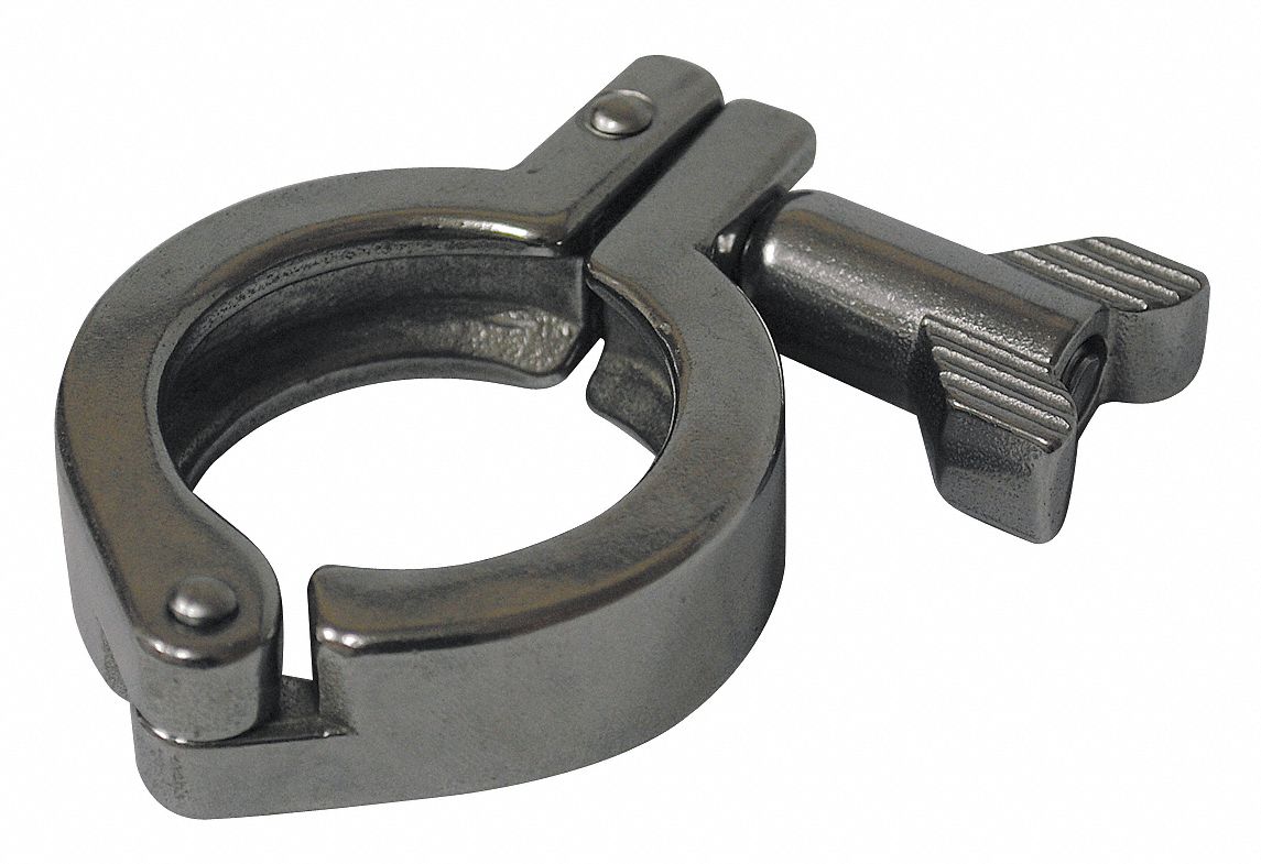 Clamp, Heavy Duty, 4In Tube, SS