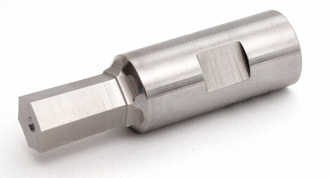 Rotary Hex Punch, 10mm, Cut L 9/16